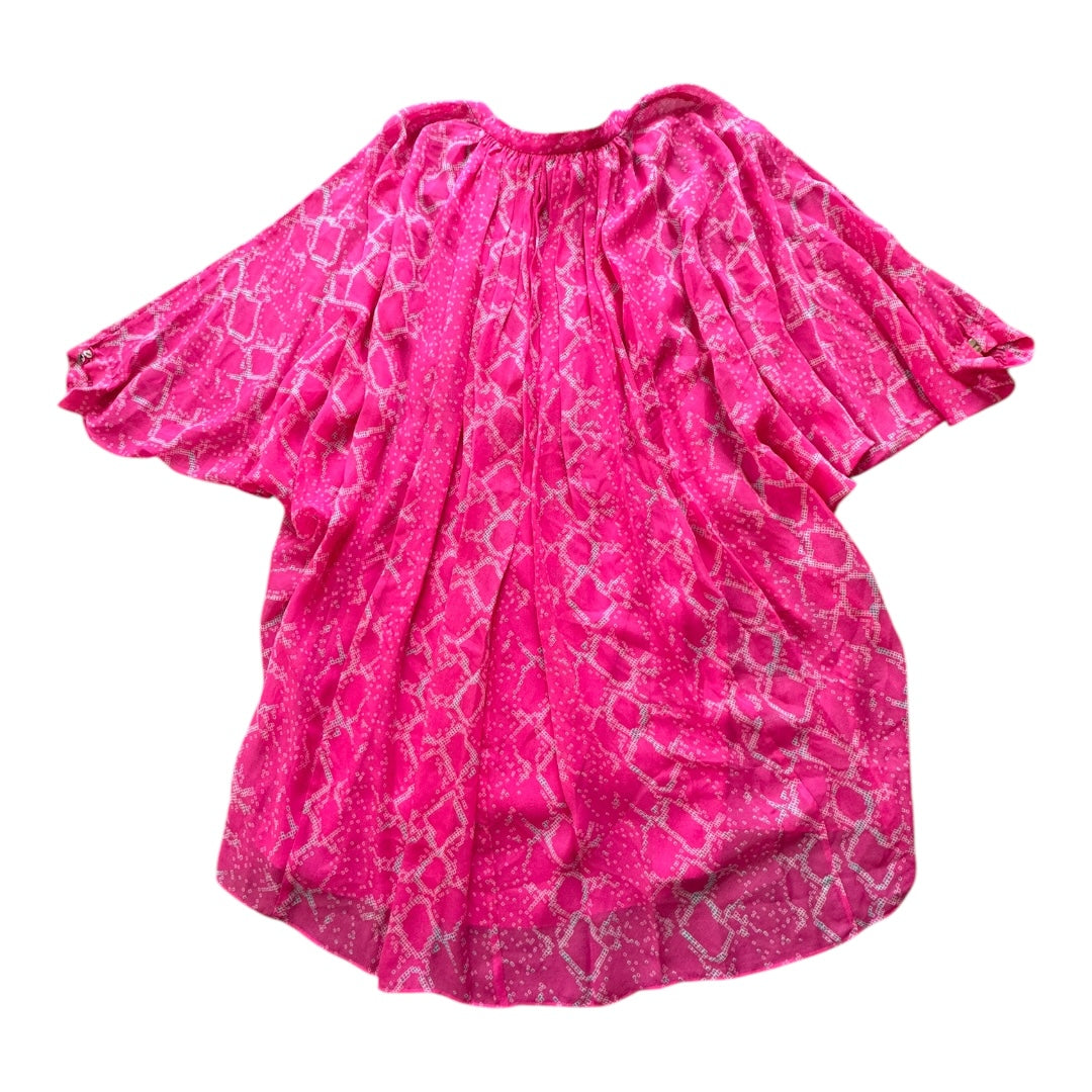 Top Ss Designer By Diane Von Furstenberg In Pink, Size:S