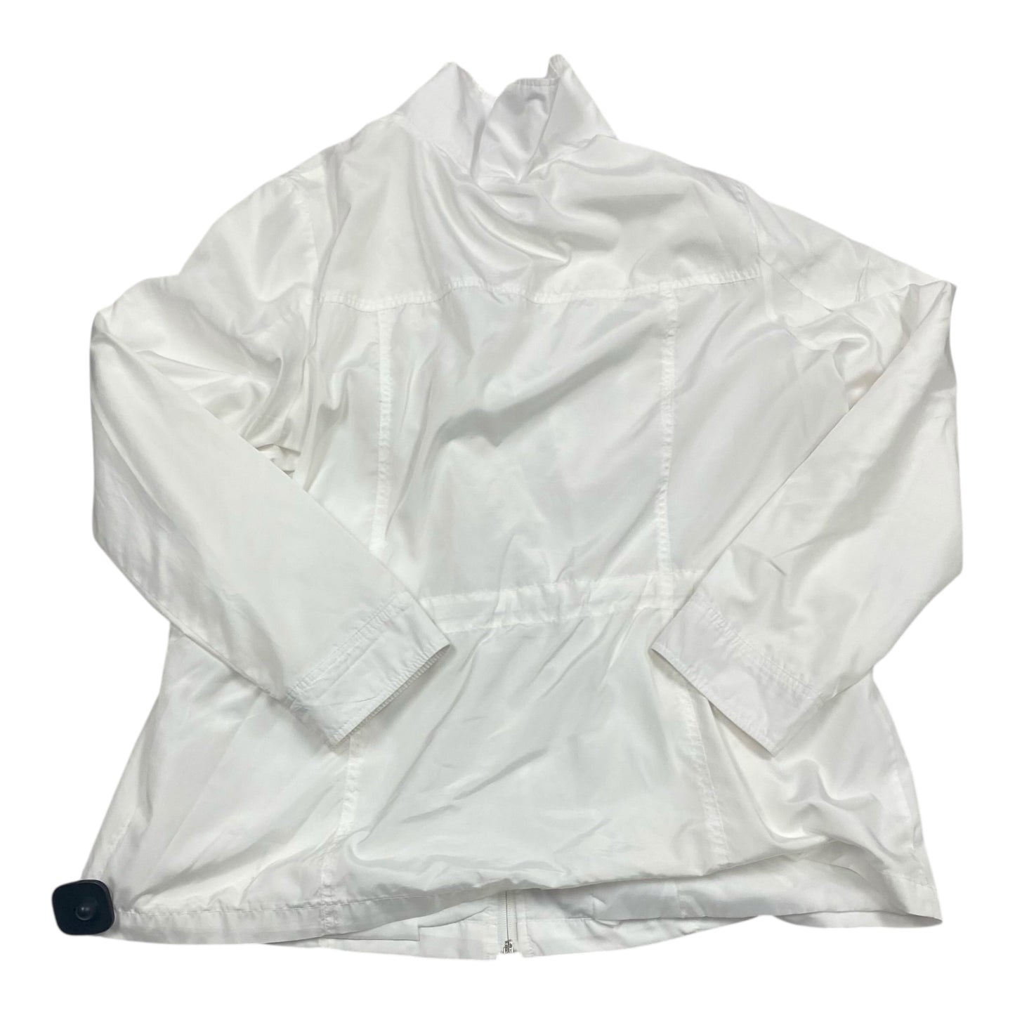 Jacket Windbreaker By Studio Works In White, Size:Xl