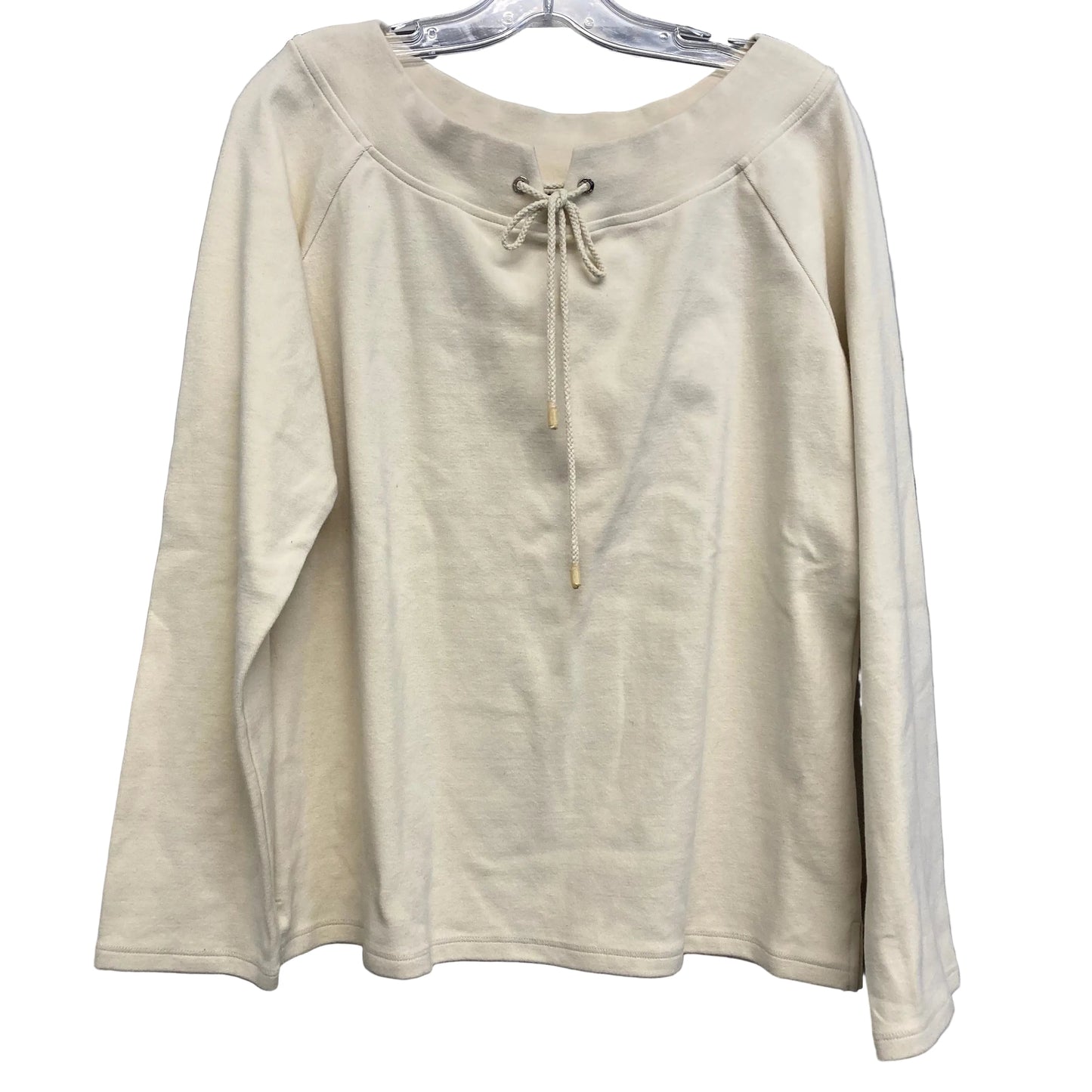 Top Ls By Nautica In Cream, Size:Xl