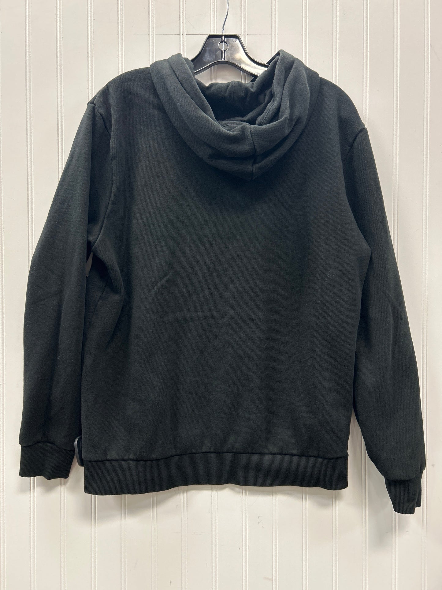Athletic Sweatshirt Hoodie By Puma In Black, Size:M