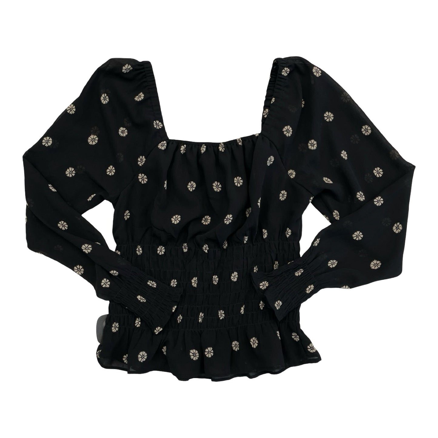 Top Ls By Madewell In Black & Tan, Size:Xxs