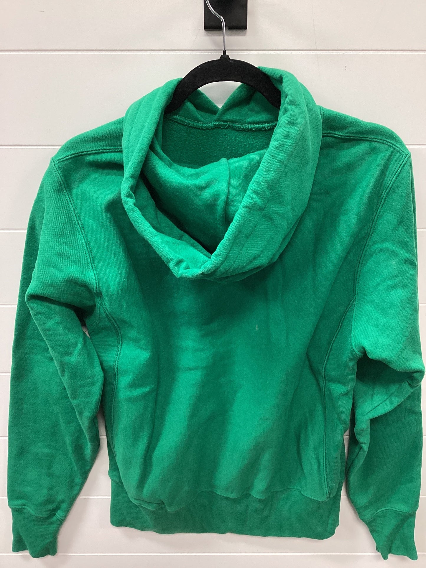 Sweatshirt Hoodie By Champion In Green, Size:S