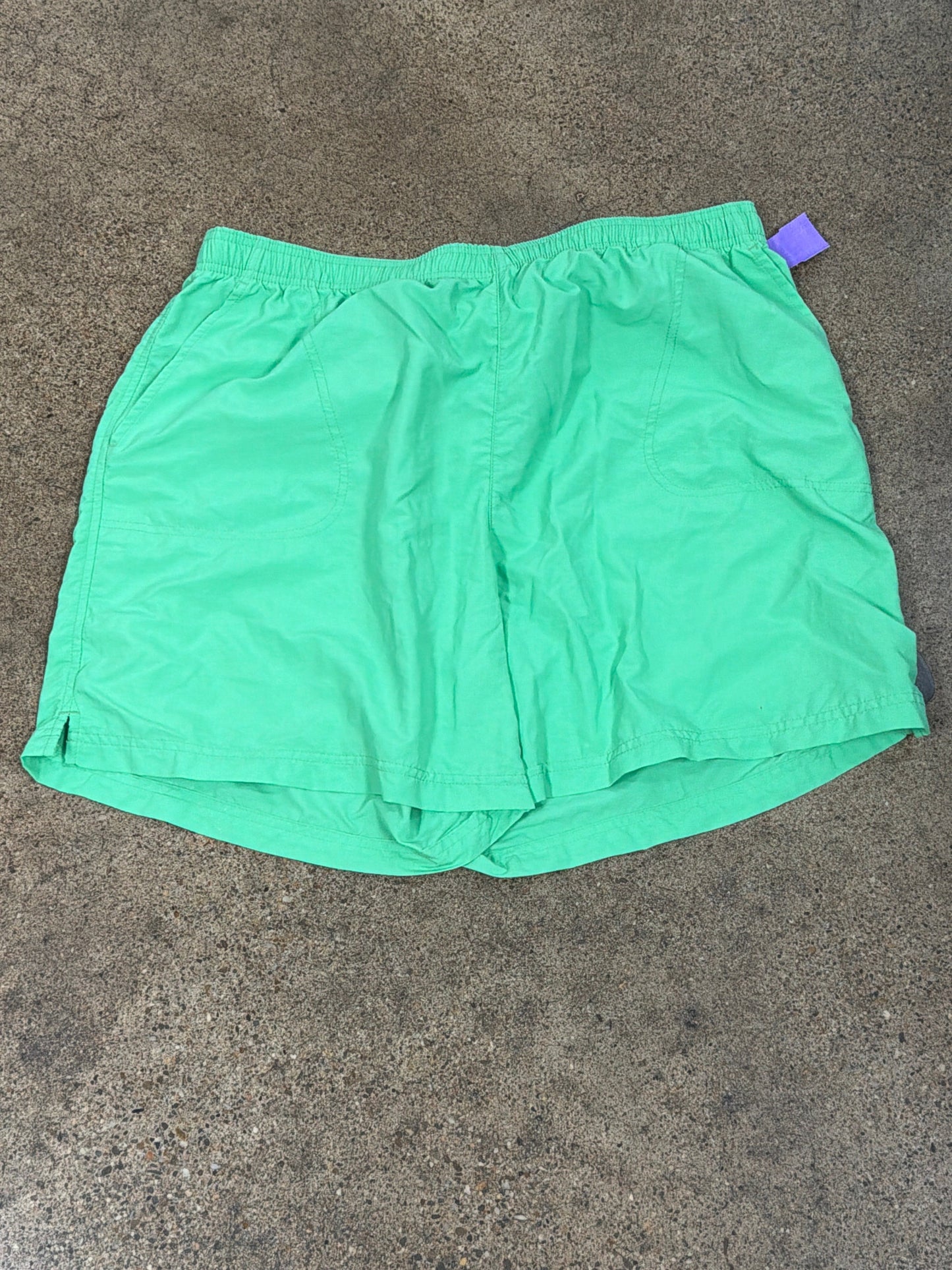 Athletic Shorts By Columbia In Green, Size:1X