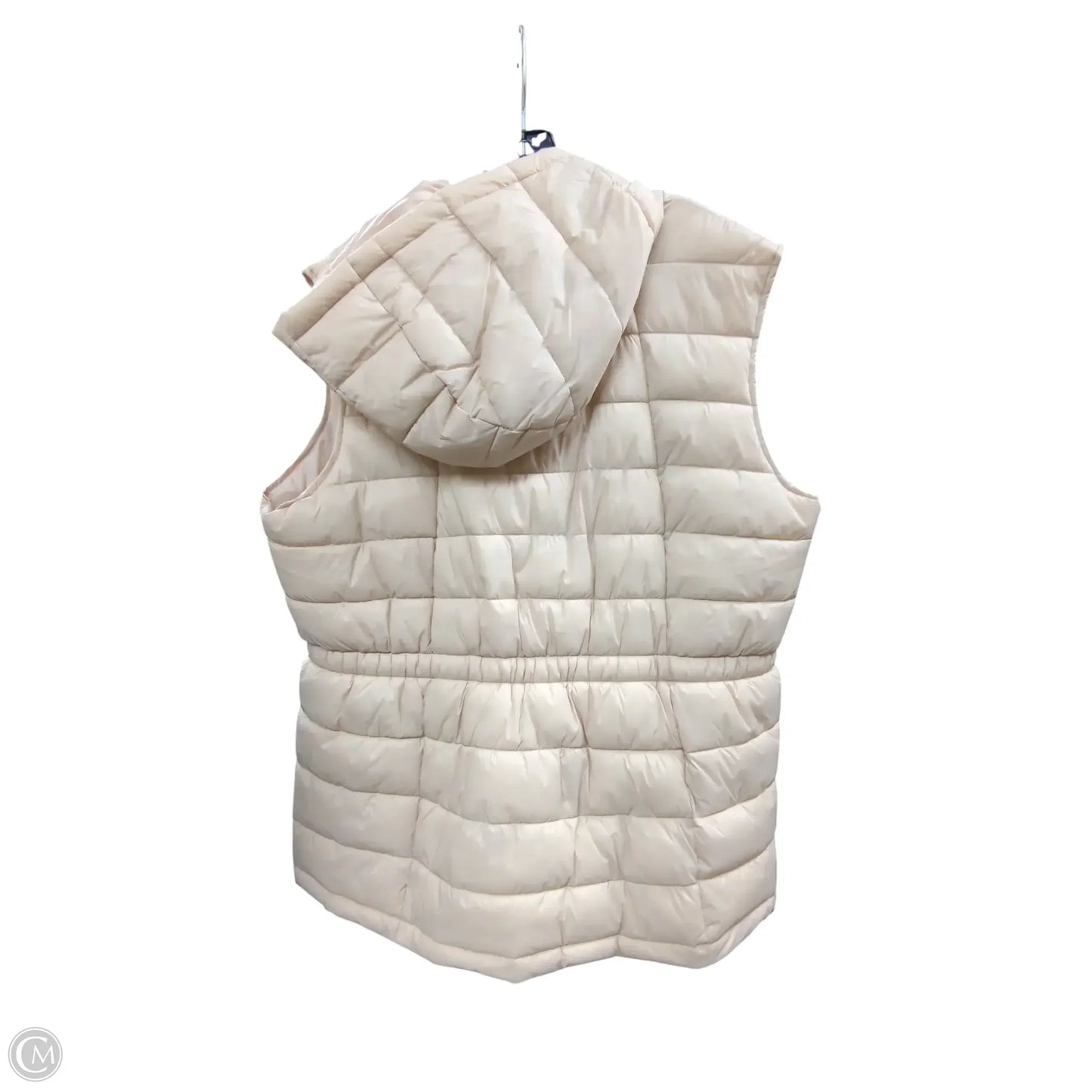 Vest Puffer & Quilted By Clothes Mentor In Tan, Size: 1x