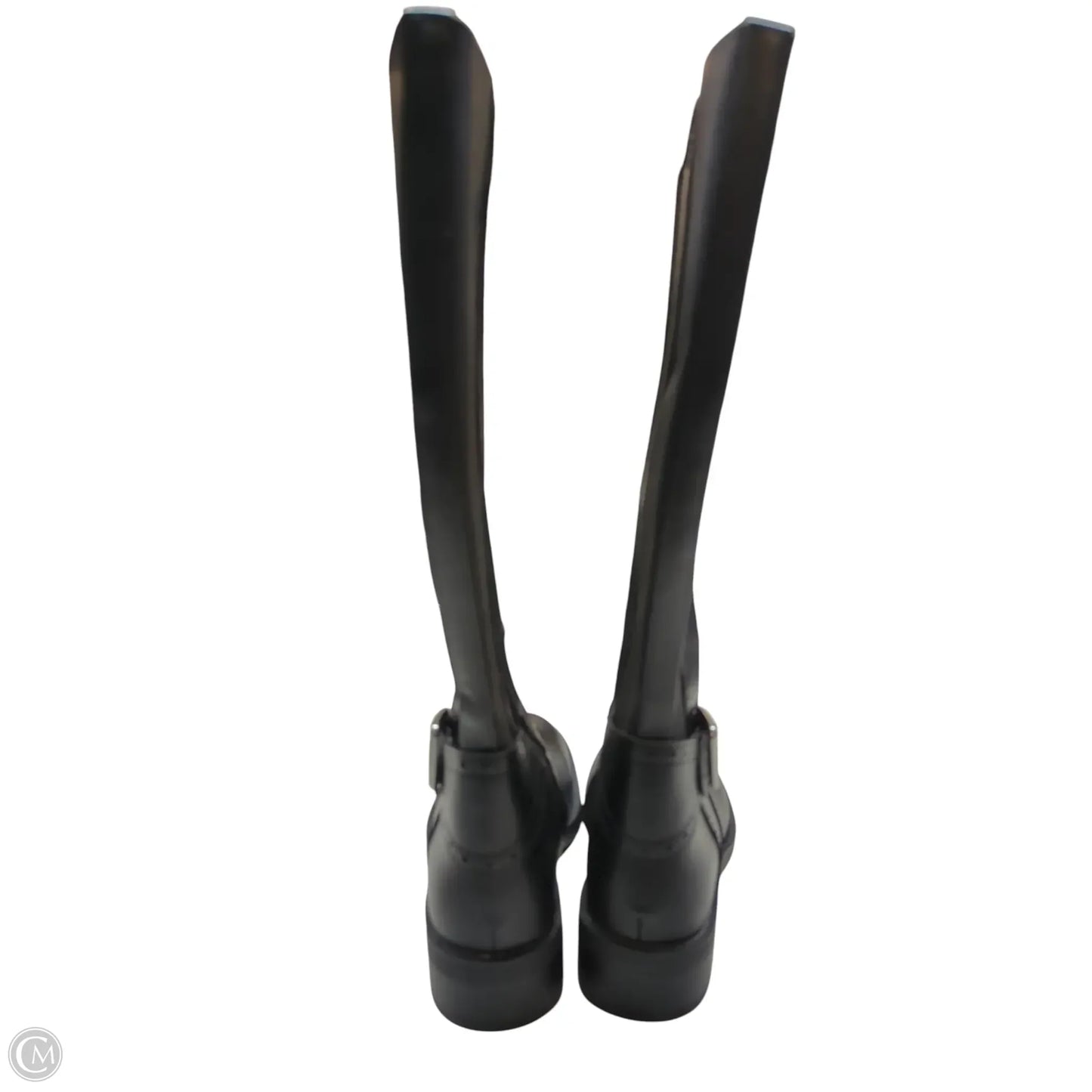 Boots Mid-calf Flats By St Johns Bay In Black, Size: 7