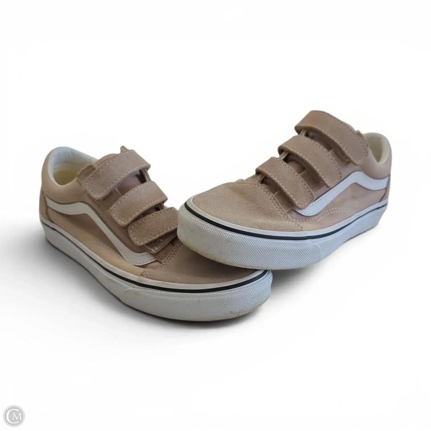 Shoes Sneakers By Vans In Tan, Size: 7