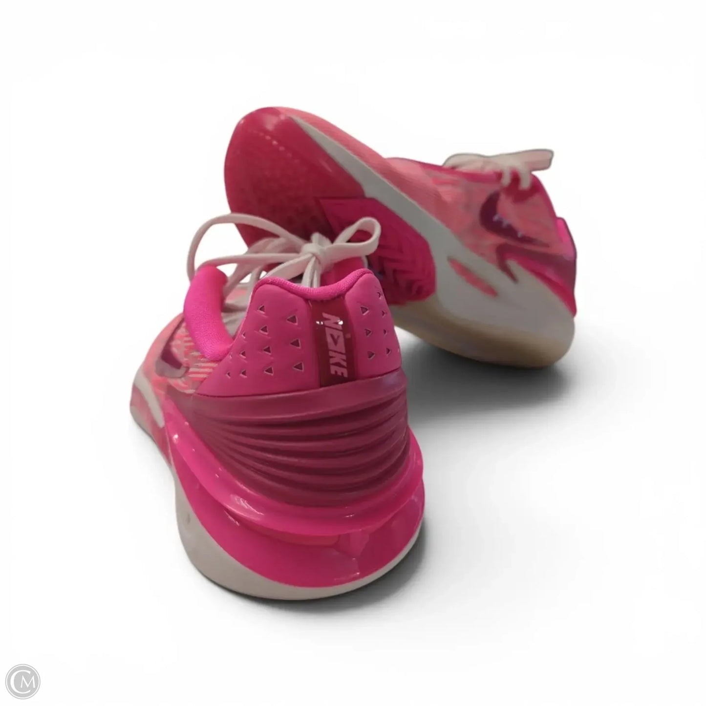 Shoes Athletic By Nike In Pink & White, Size: 8.5