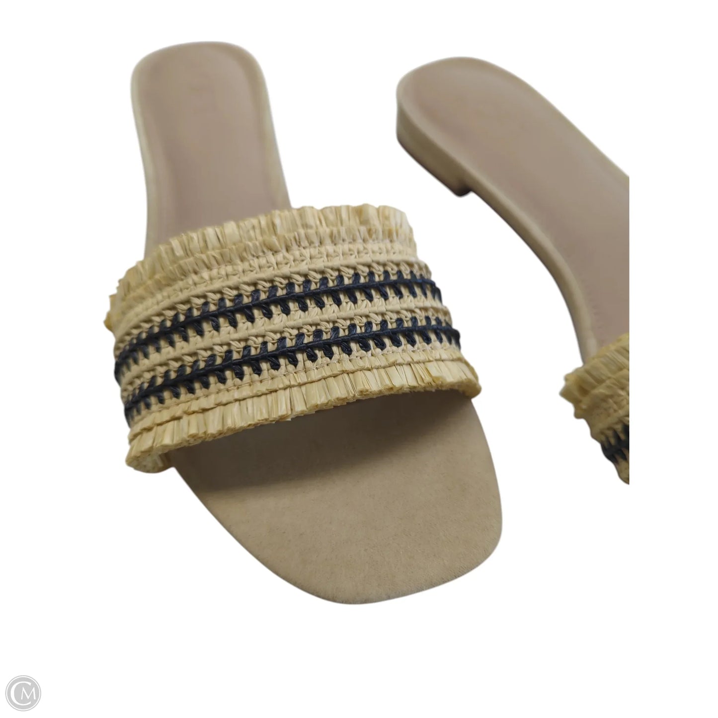 Sandals Flats By Loft In Tan, Size: 11