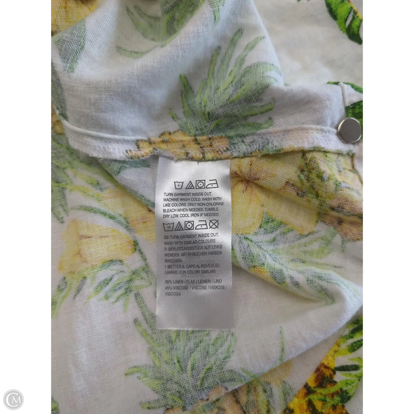 Top Sleeveless Designer By Jason Wu In Tropical Print, Size: Xs