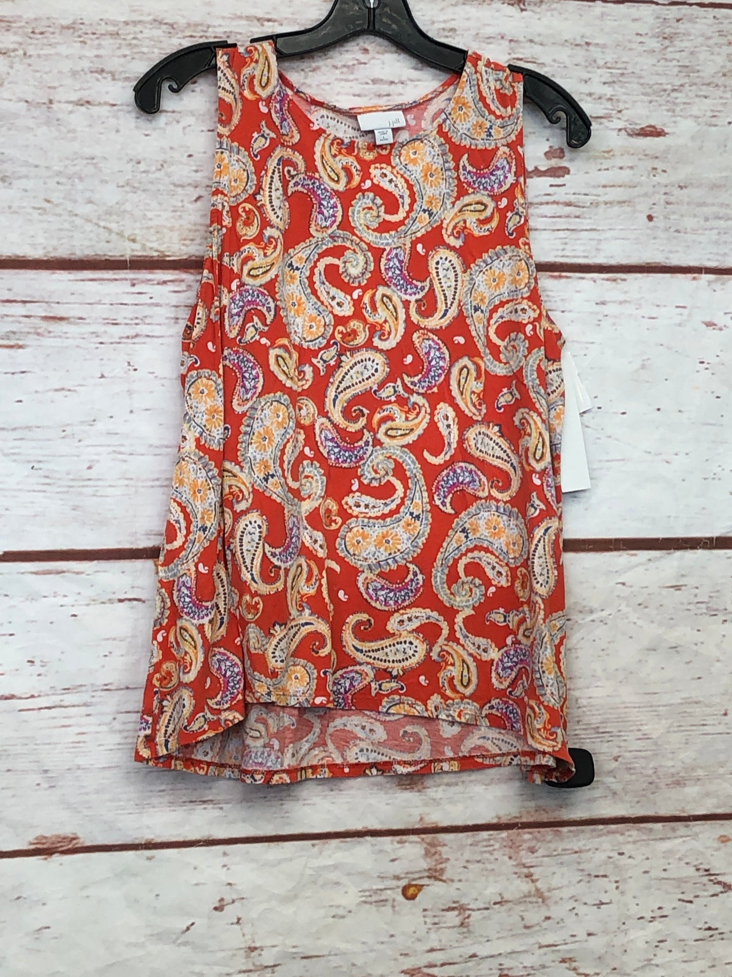 Top Sleeveless By J Jill Size: Petite Large