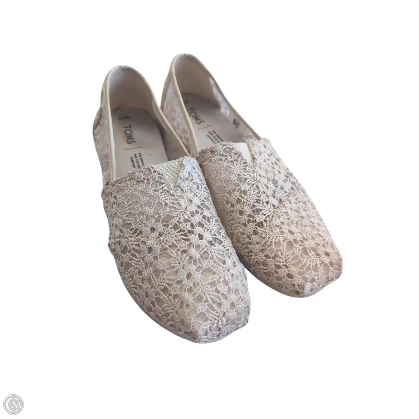 Shoes Flats By Toms In Beige, Size: 8.5