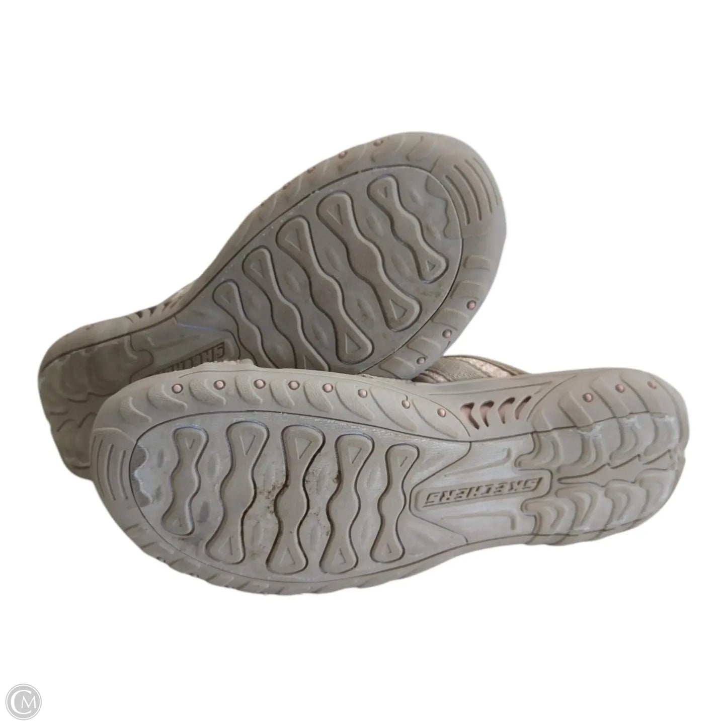 Sandals Flats By Skechers In Tan, Size: 6.5