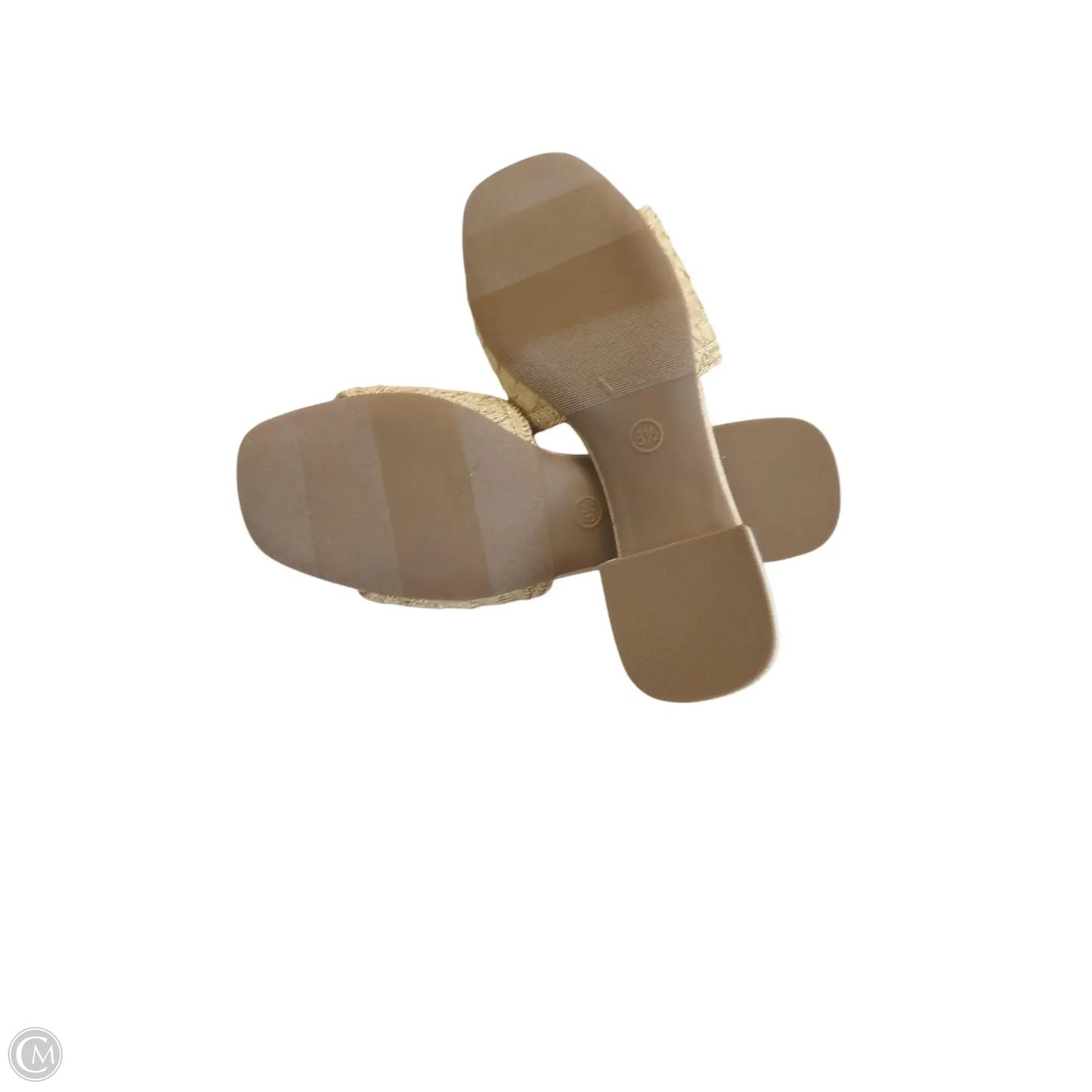Sandals Flats By A New Day In Tan, Size: 8.5
