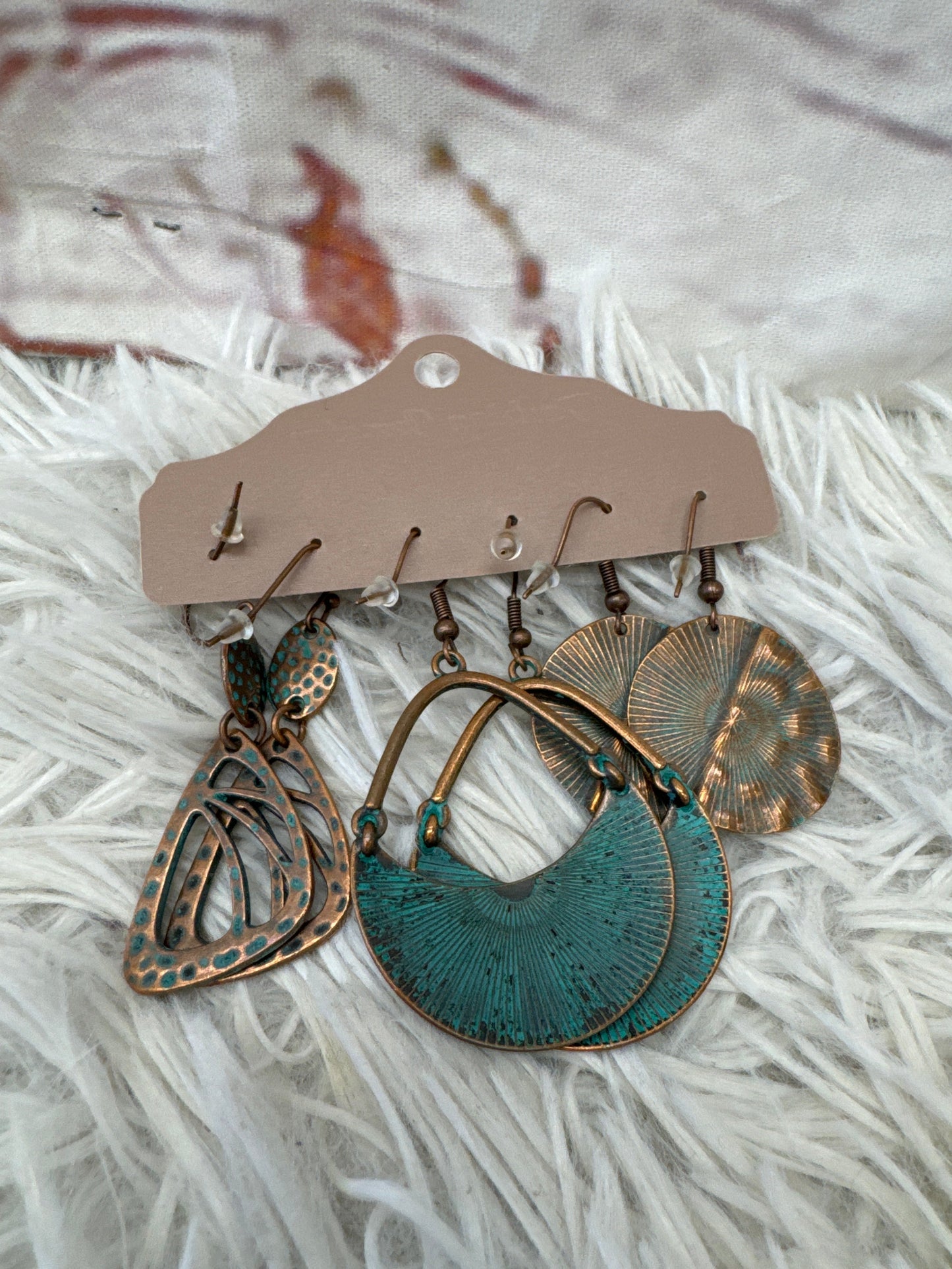 Earrings Dangle/drop By Clothes Mentor, Size: 03 Piece Set