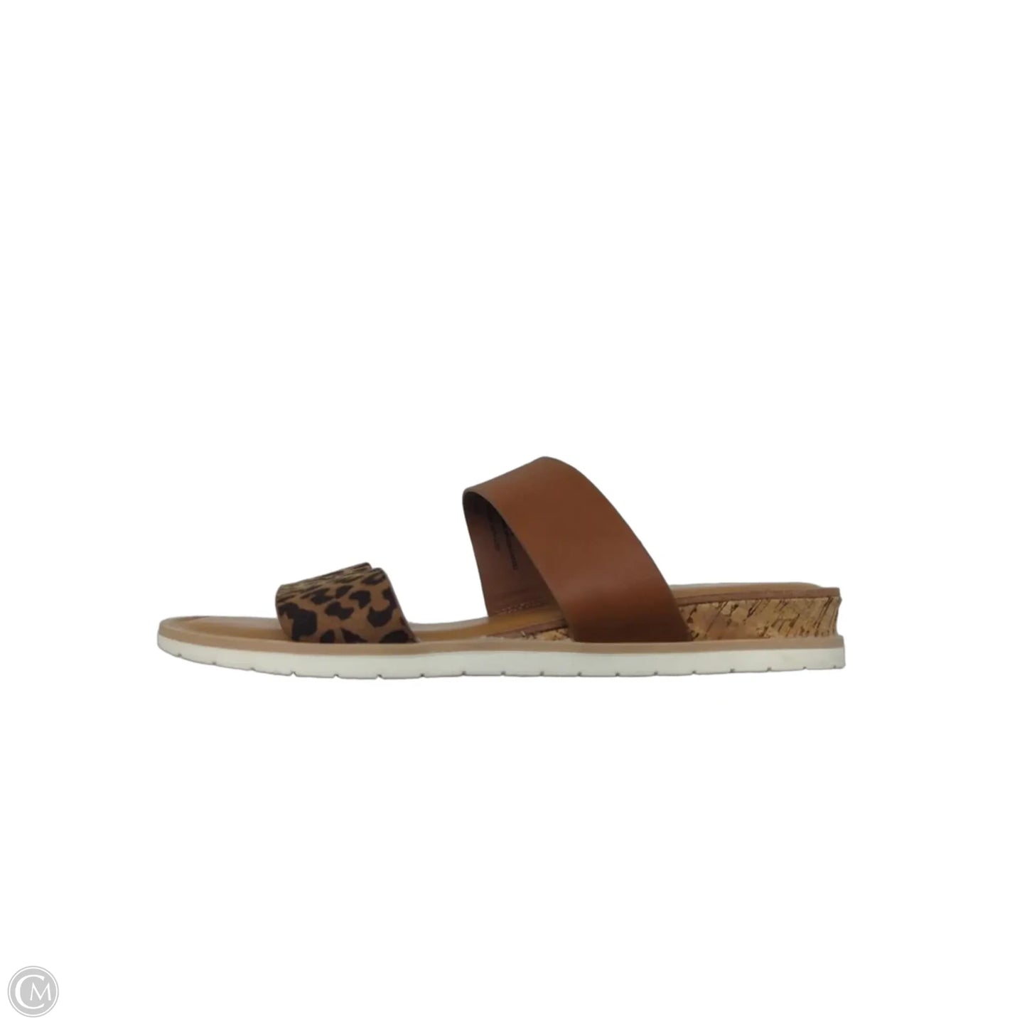 Sandals Heels Wedge By A New Day In Brown, Size: 8.5