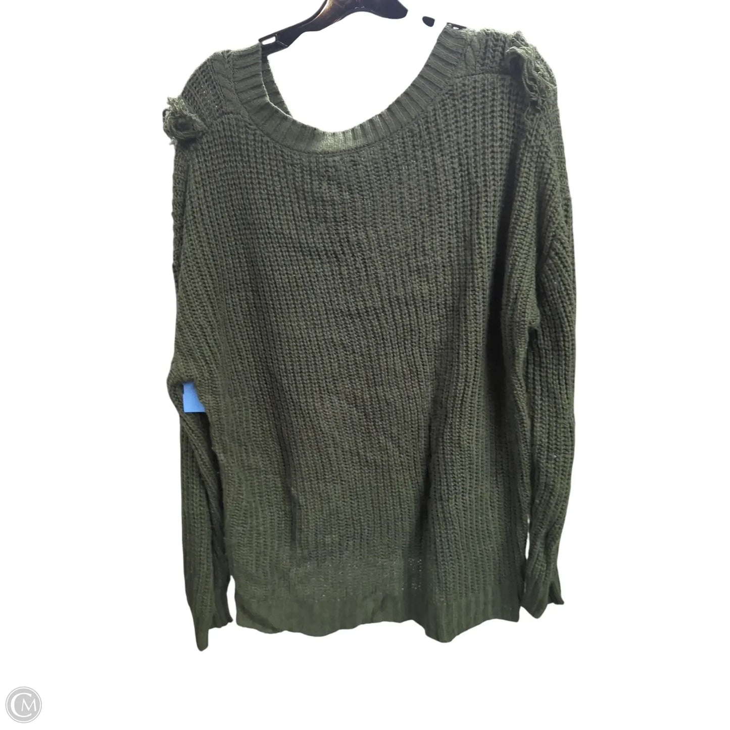 Sweater By Clothes Mentor In Green, Size: 2x