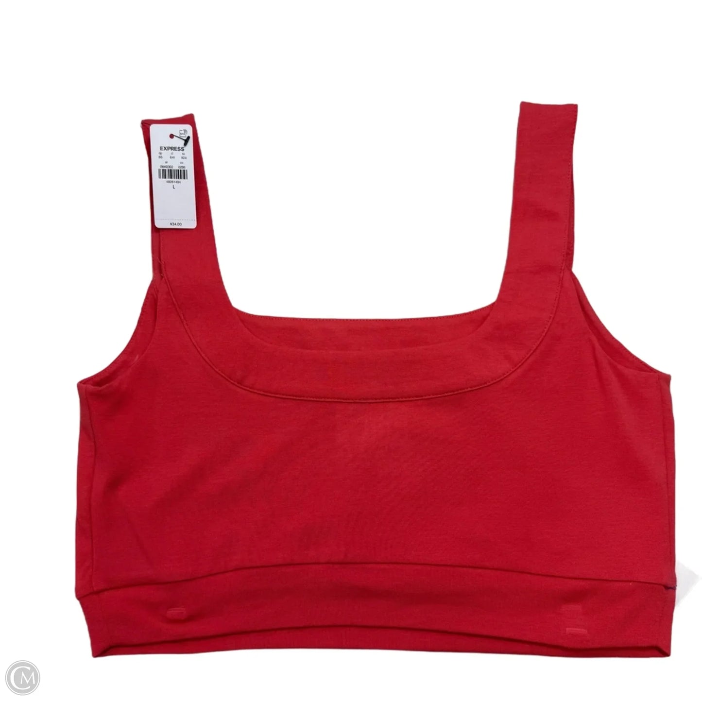 Athletic Bra By Express In Peach, Size: L