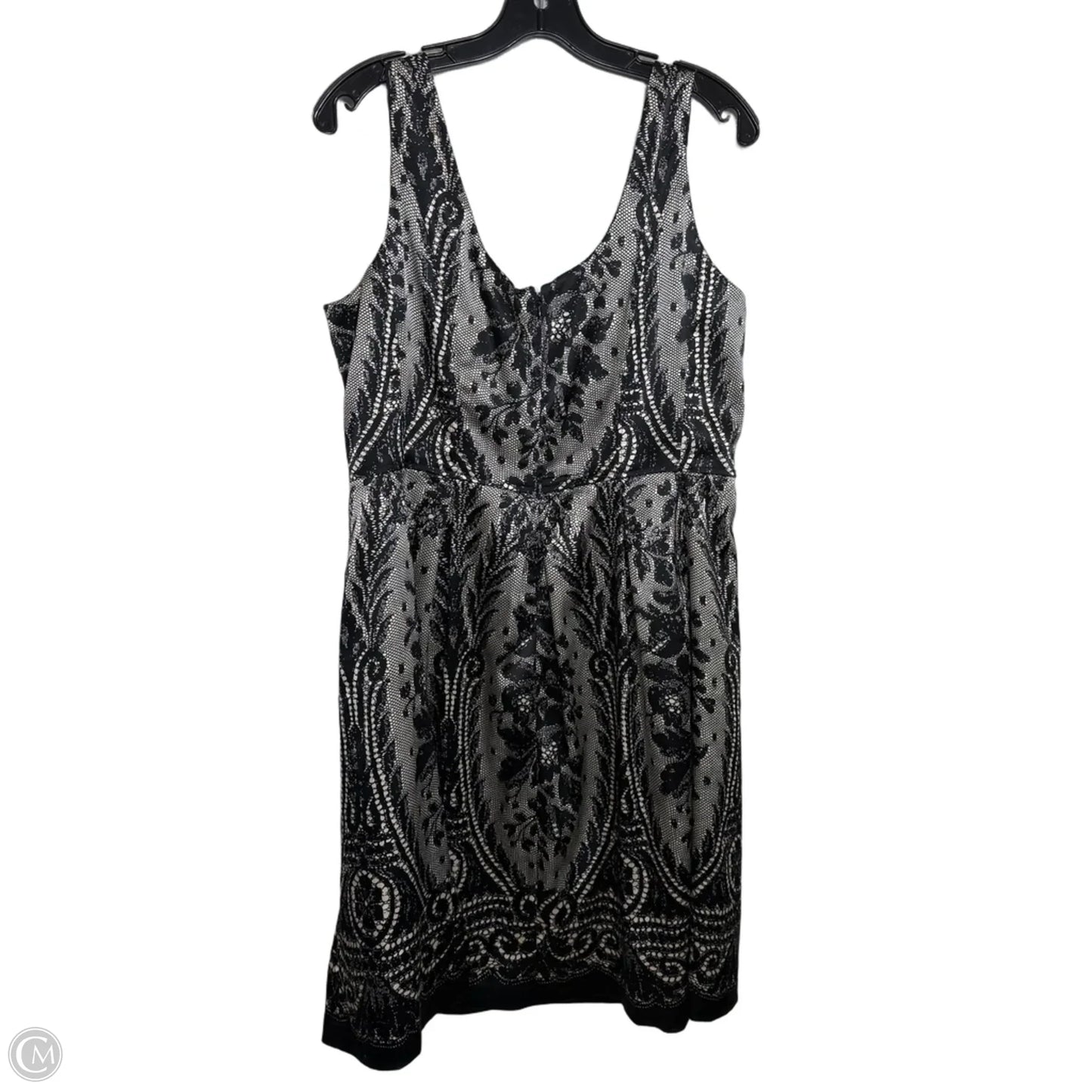 Dress Casual Short By Nine West Apparel In Black, Size: 14