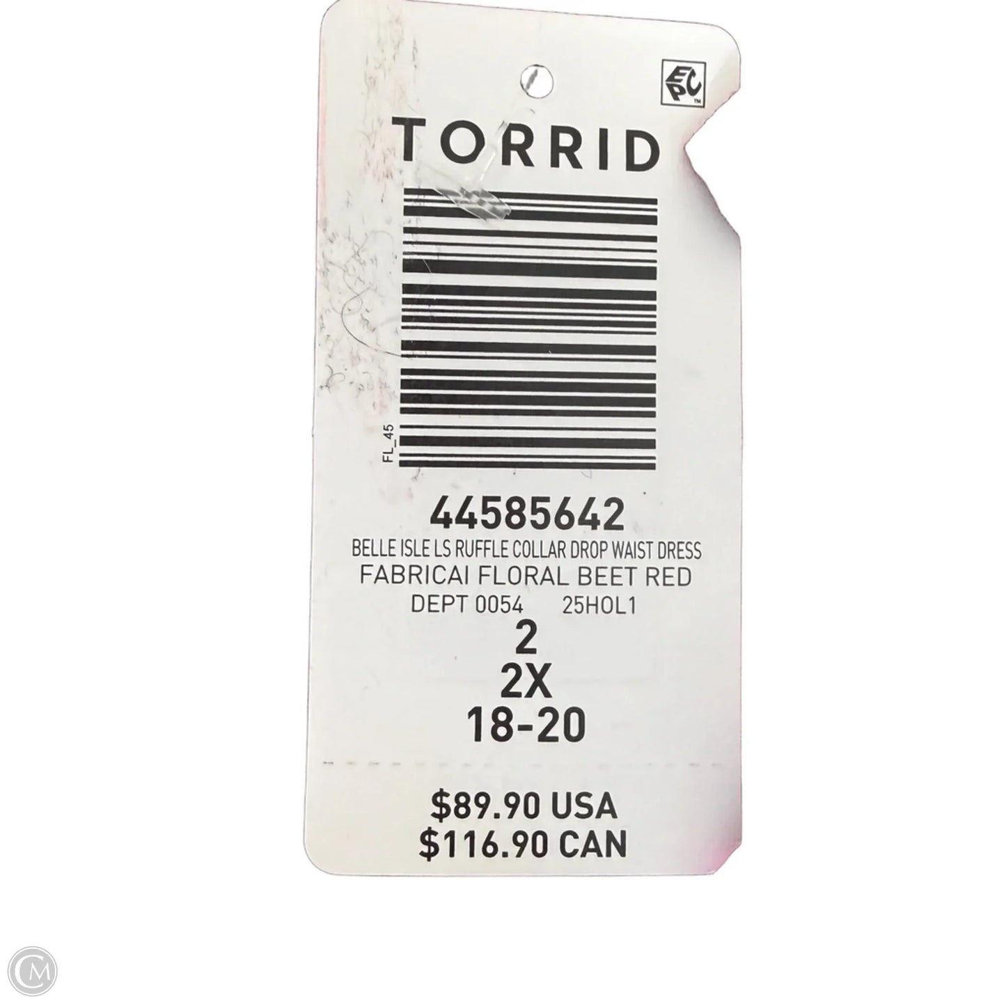 Dress Casual Short By Torrid In Pink, Size: 2x