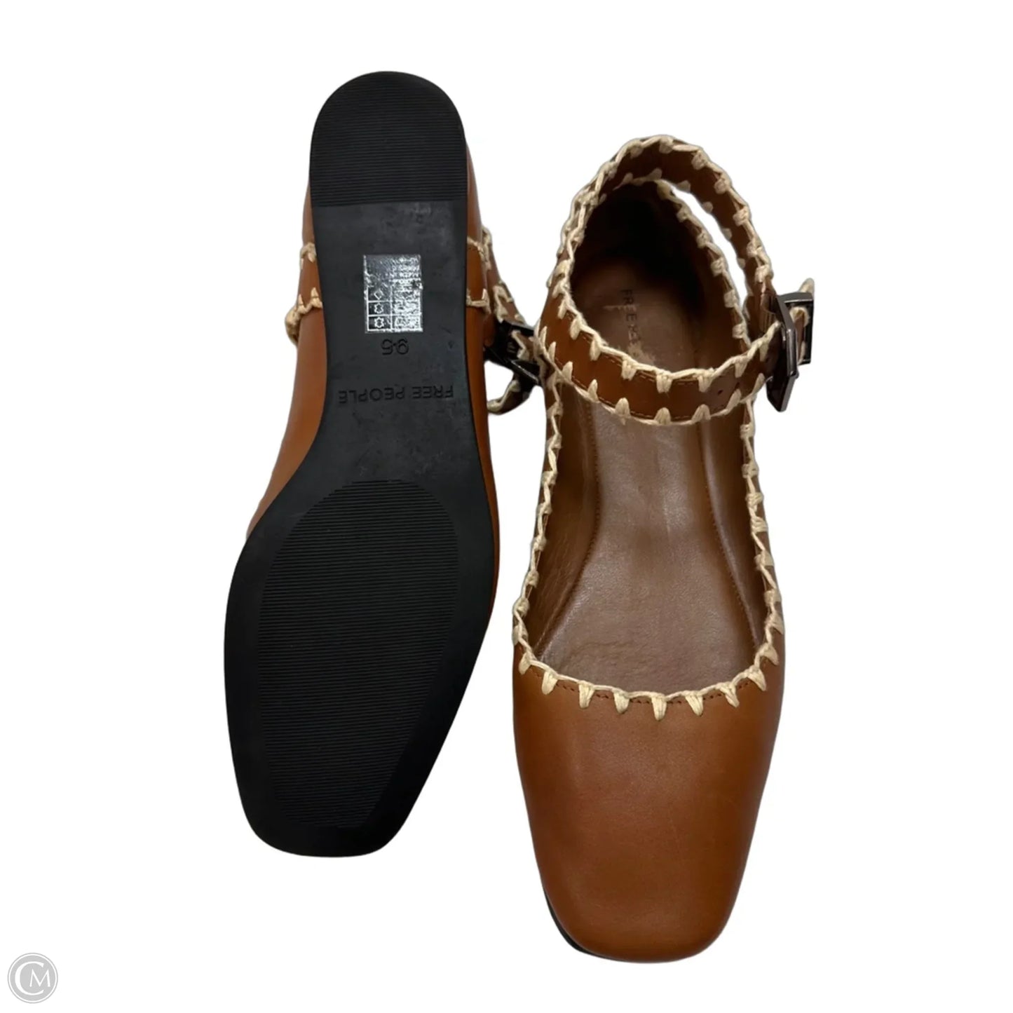 Shoes Flats By Free People In Brown, Size: 9.5