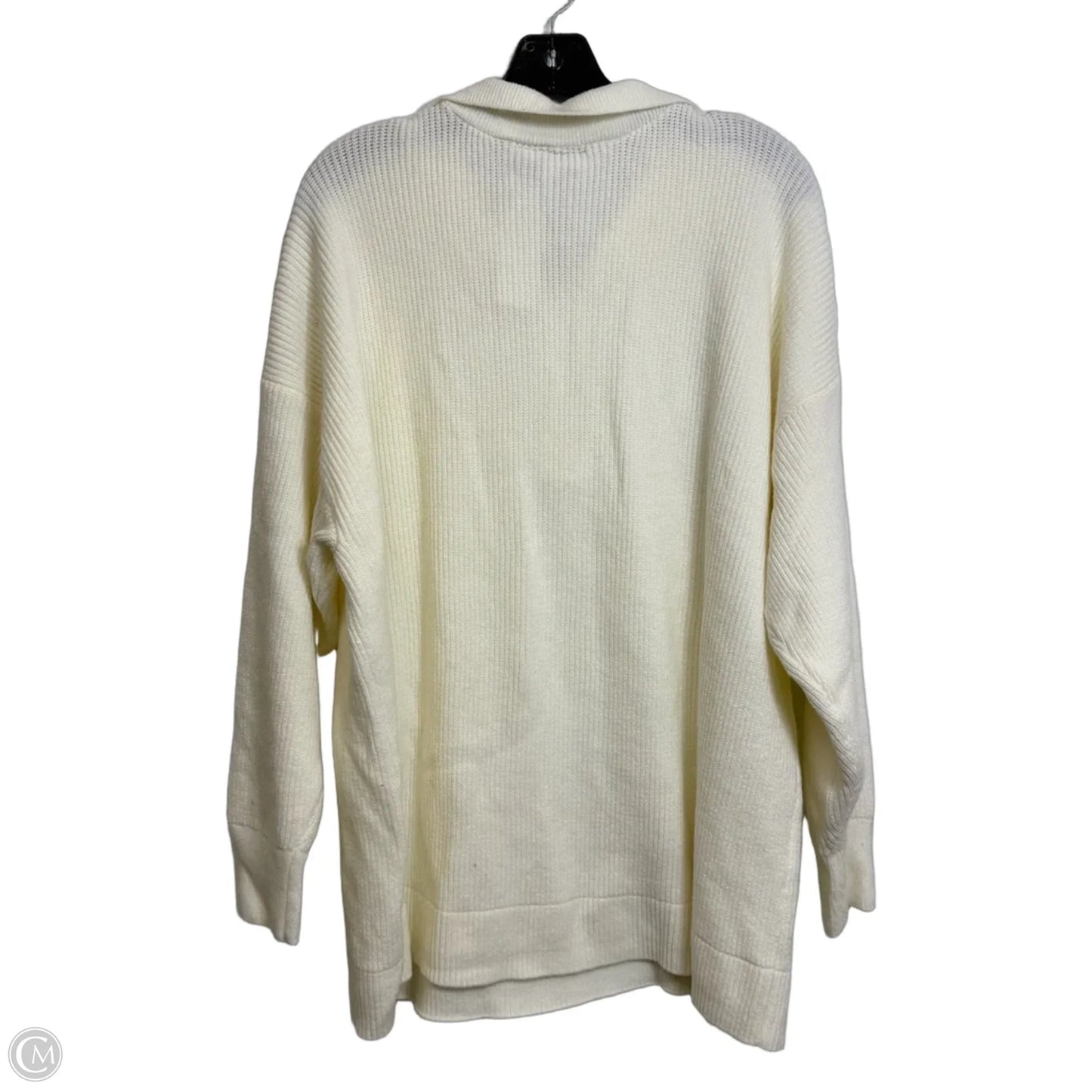 Sweater By Lane Bryant In Cream, Size: 22