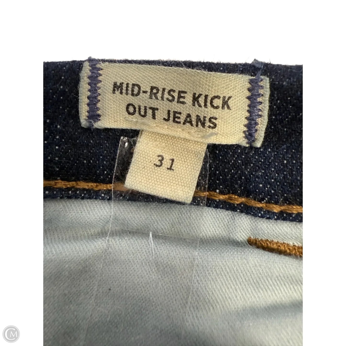 Jeans Boot Cut By Madewell In Blue Denim, Size: 12