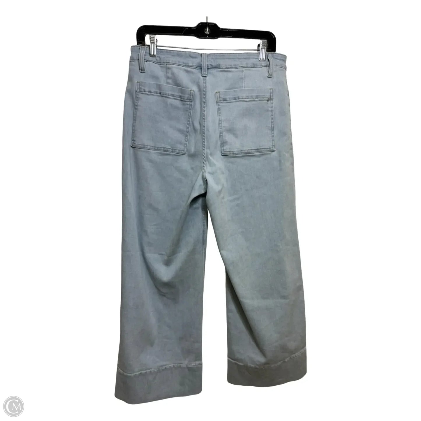 Jeans Wide Leg By Micas In Blue Denim, Size: 10