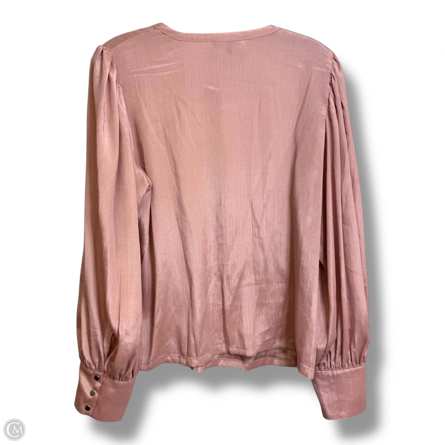 Top Long Sleeve By 1.state In Pink, Size: M