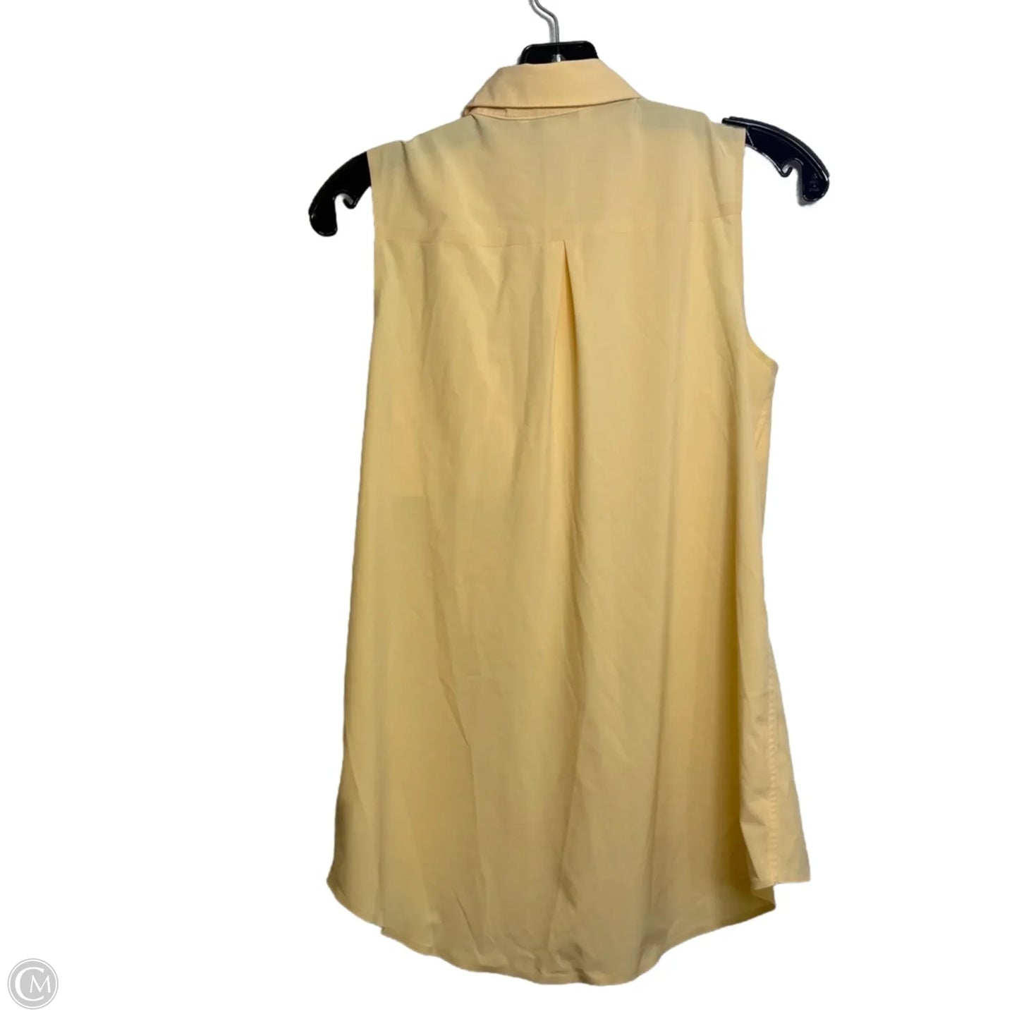 Top Sleeveless Basic By Athleta In Yellow, Size: Xl