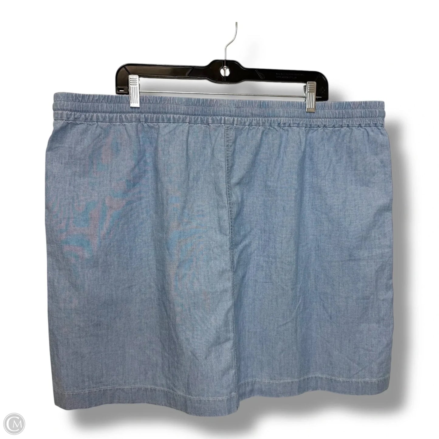 Skirt By J. Crew In Blue Denim, Size: Xxl