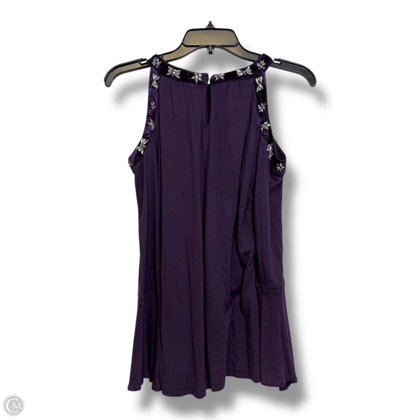 Top Long Sleeve By Inc In Purple, Size: Xs