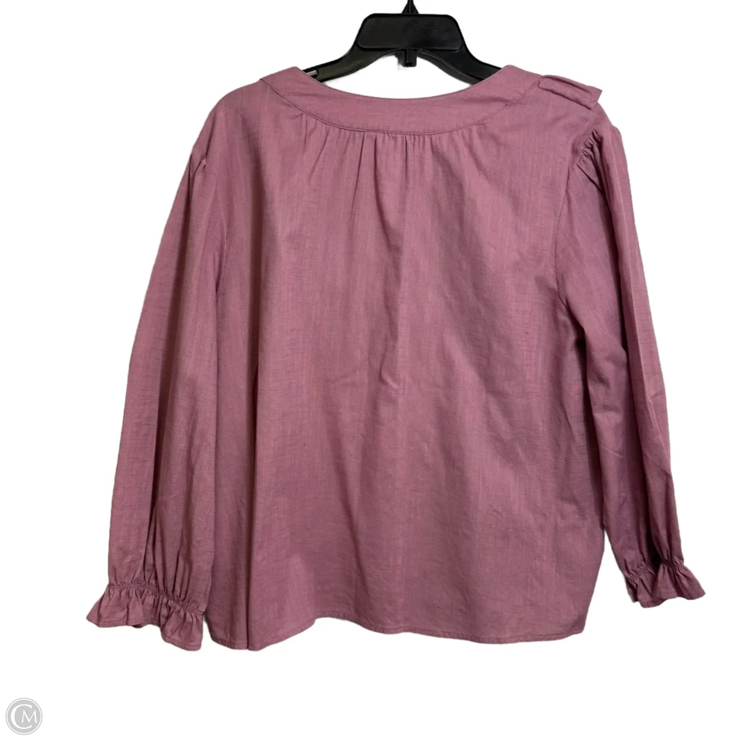 Top Long Sleeve By Ana In Pink, Size: Xxl