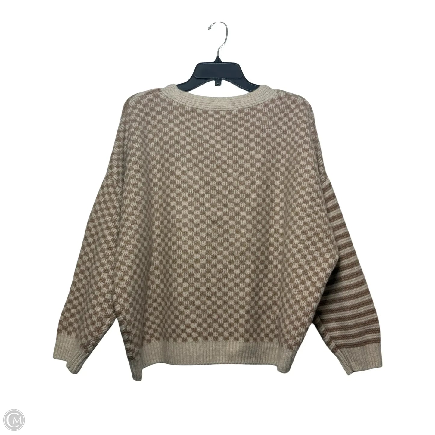 Cardigan By So In Striped Pattern, Size: L