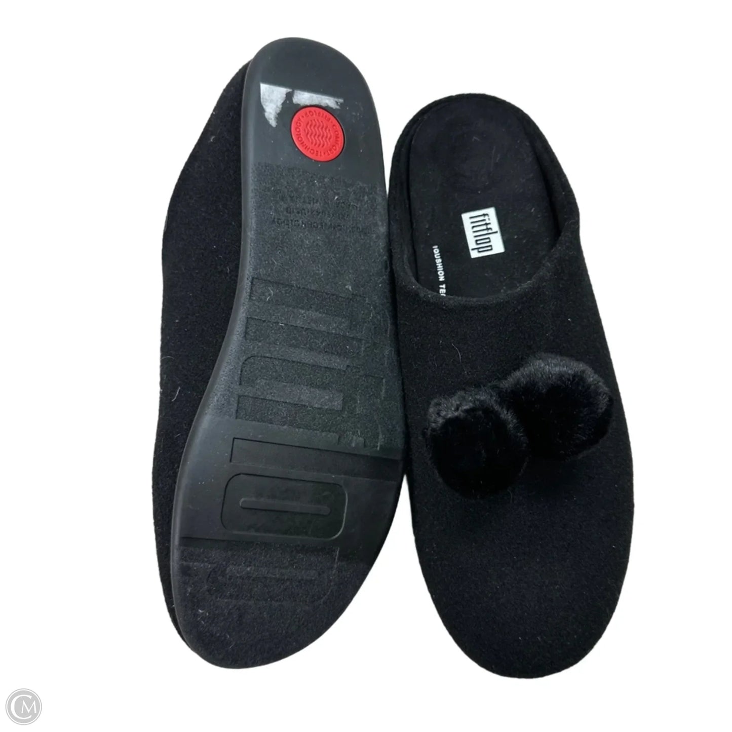 Slippers By Fitflop In Black, Size: 10