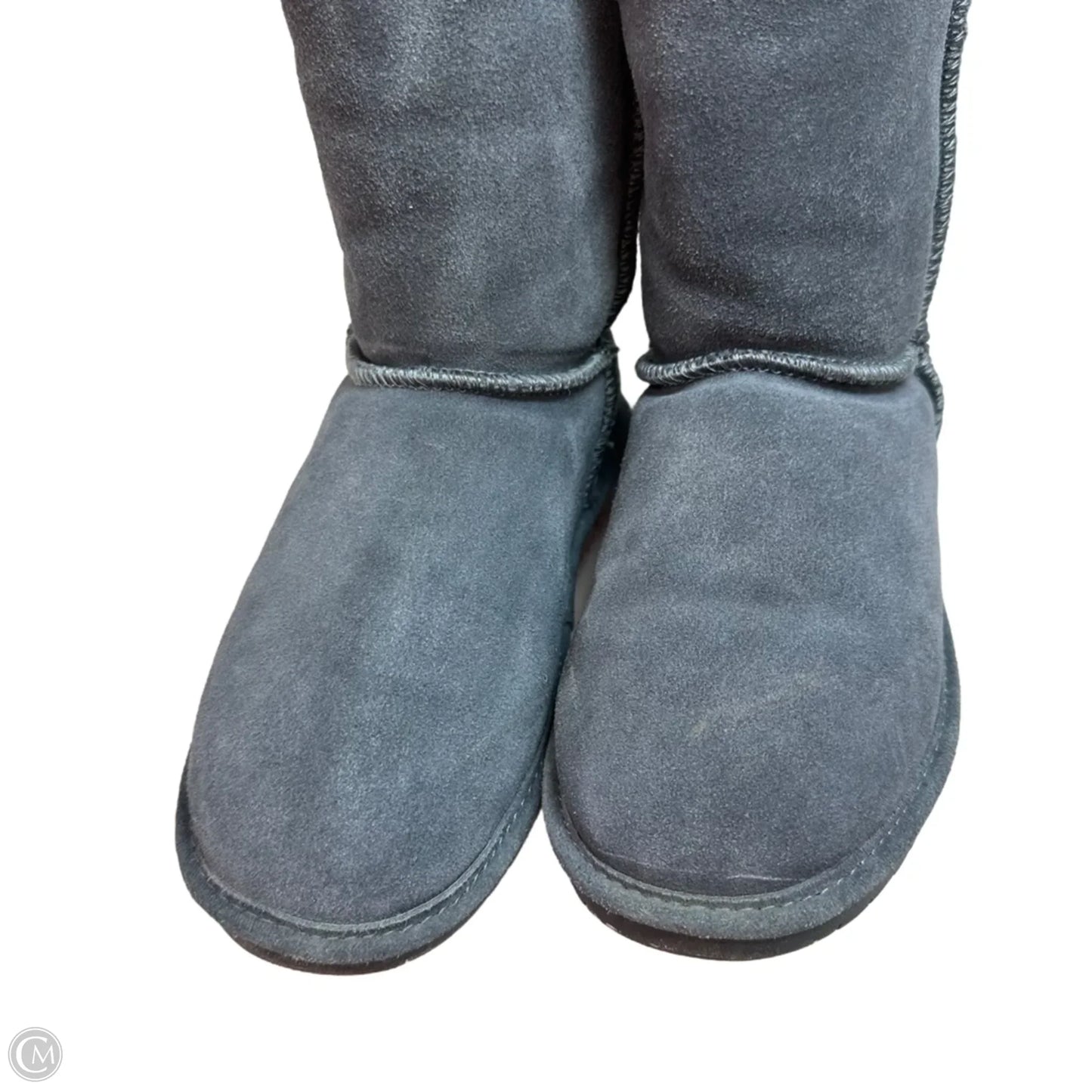 Boots Knee Flats By Bearpaw In Grey, Size: 6