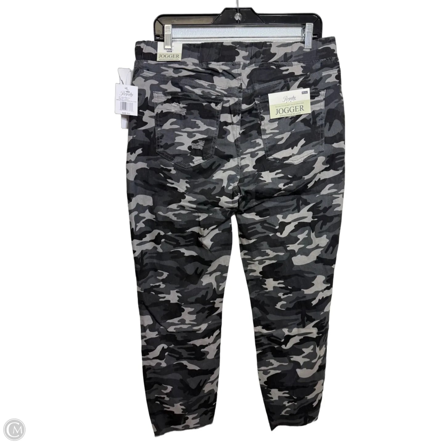Pants Joggers By Royalty In Camouflage Print, Size: Xl