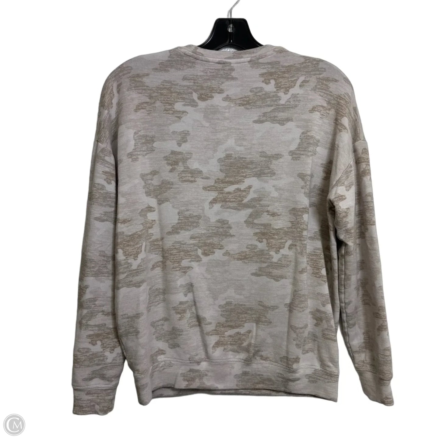 Sweatshirt Crewneck By Athleta In Camouflage Print, Size: Xs