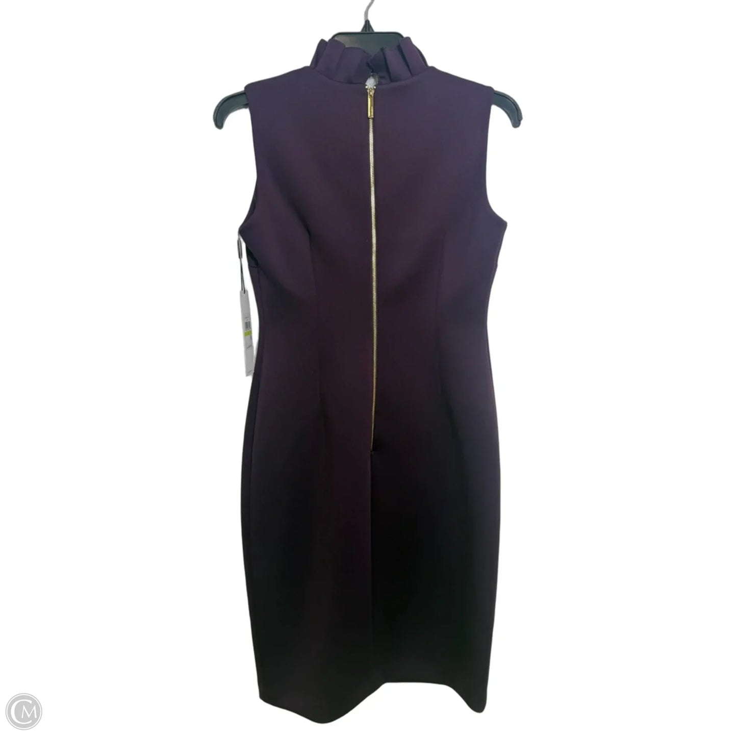 Dress Party Short By Calvin Klein In Purple, Size: 4