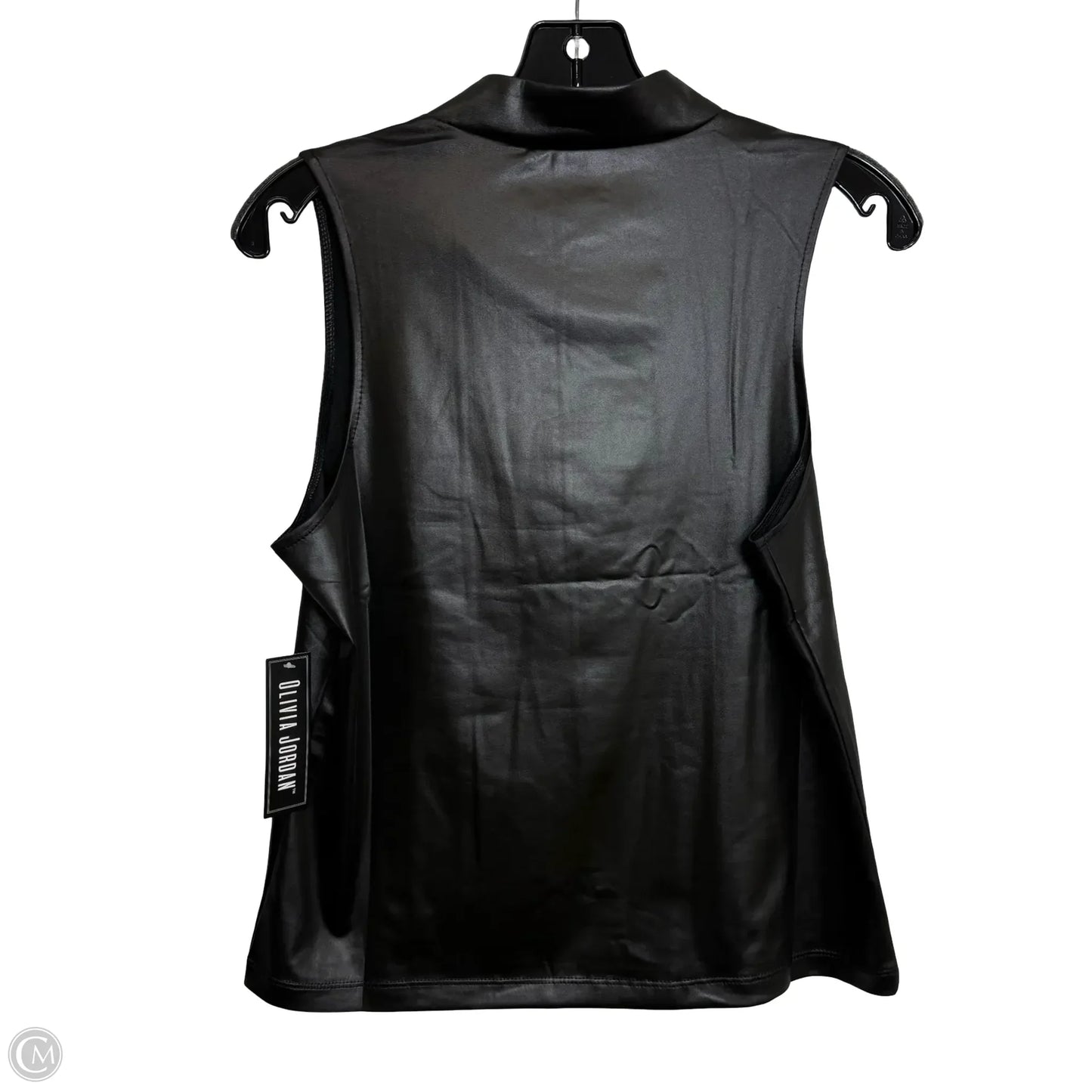 Top Sleeveless By Clothes Mentor In Black, Size: M