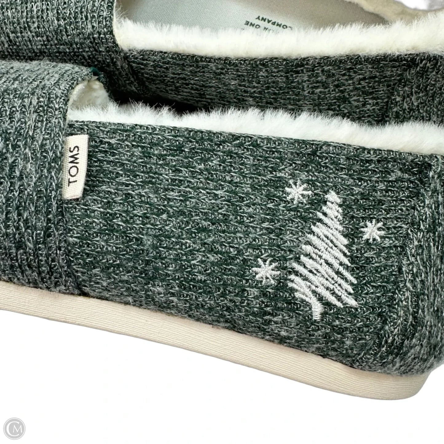 Shoes Flats By Toms In Green, Size: 7