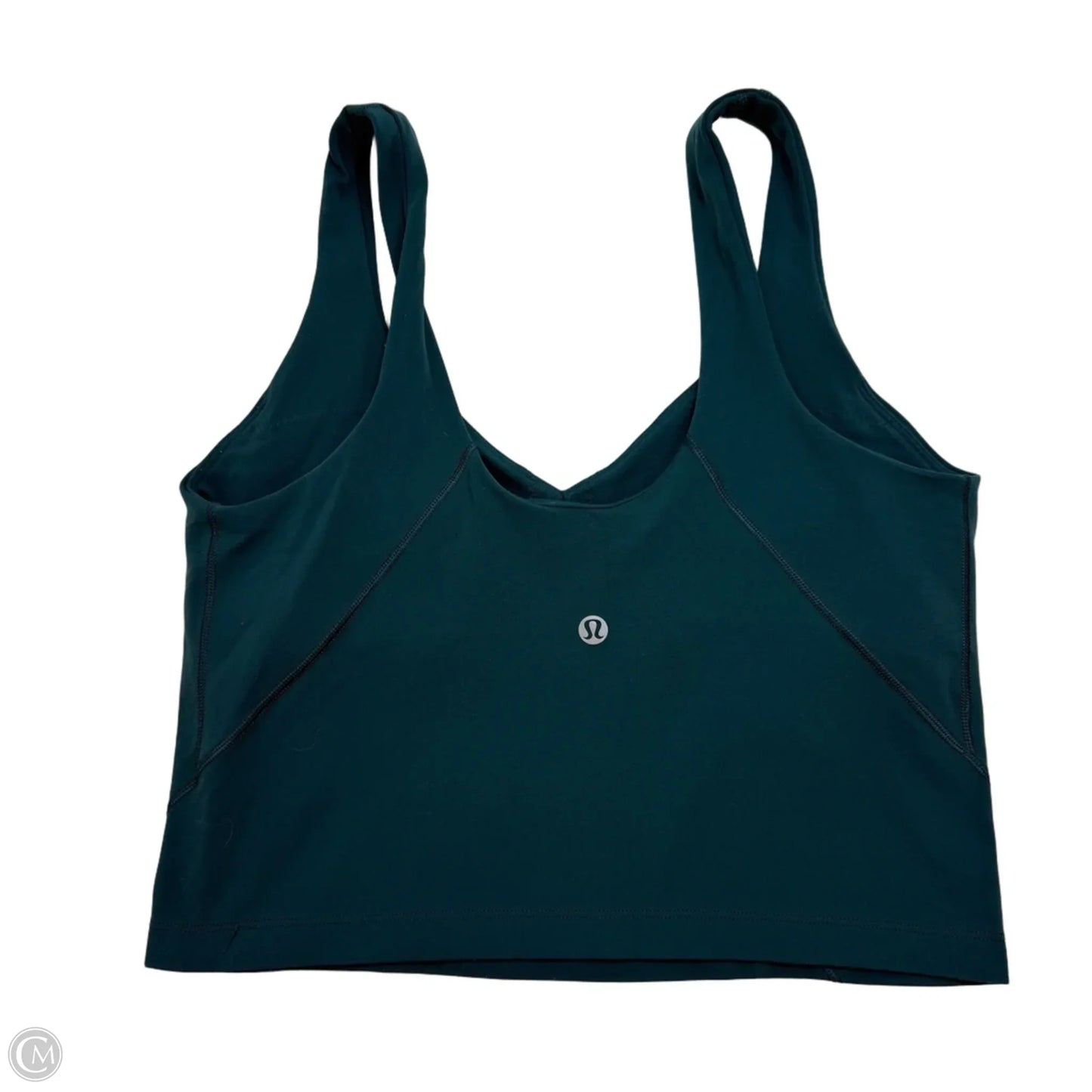 Athletic Tank Top By Lululemon In Green, Size: 8