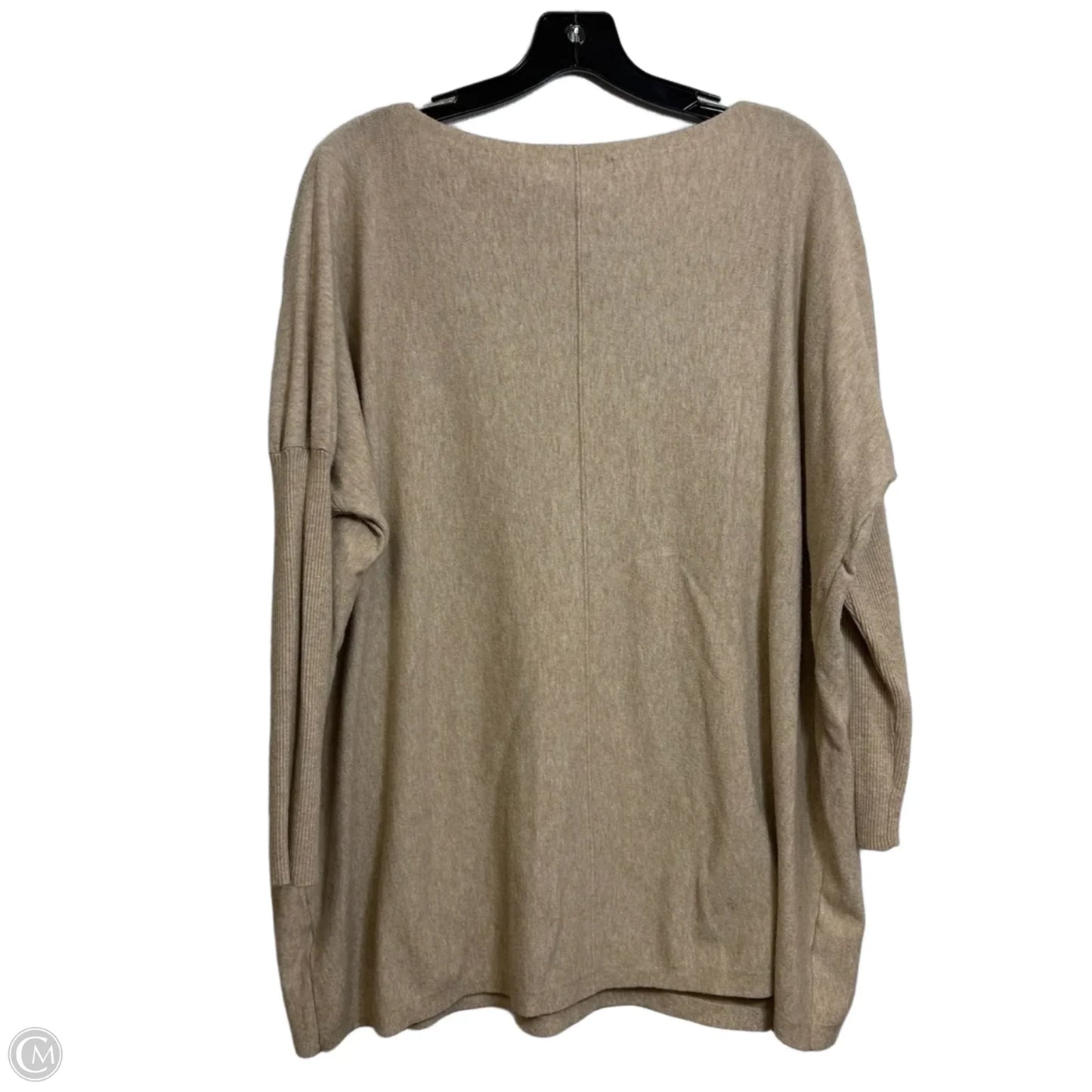 Sweater By Simply Couture In Tan, Size: L