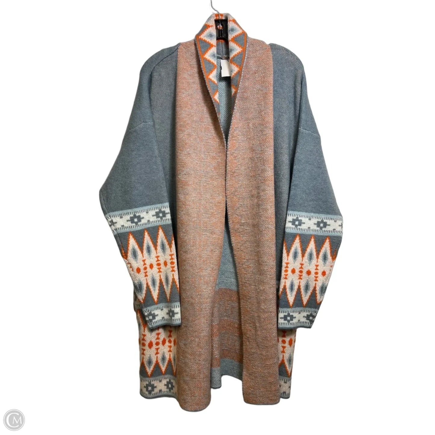 Cardigan By Clothes Mentor In Blue, Size: M