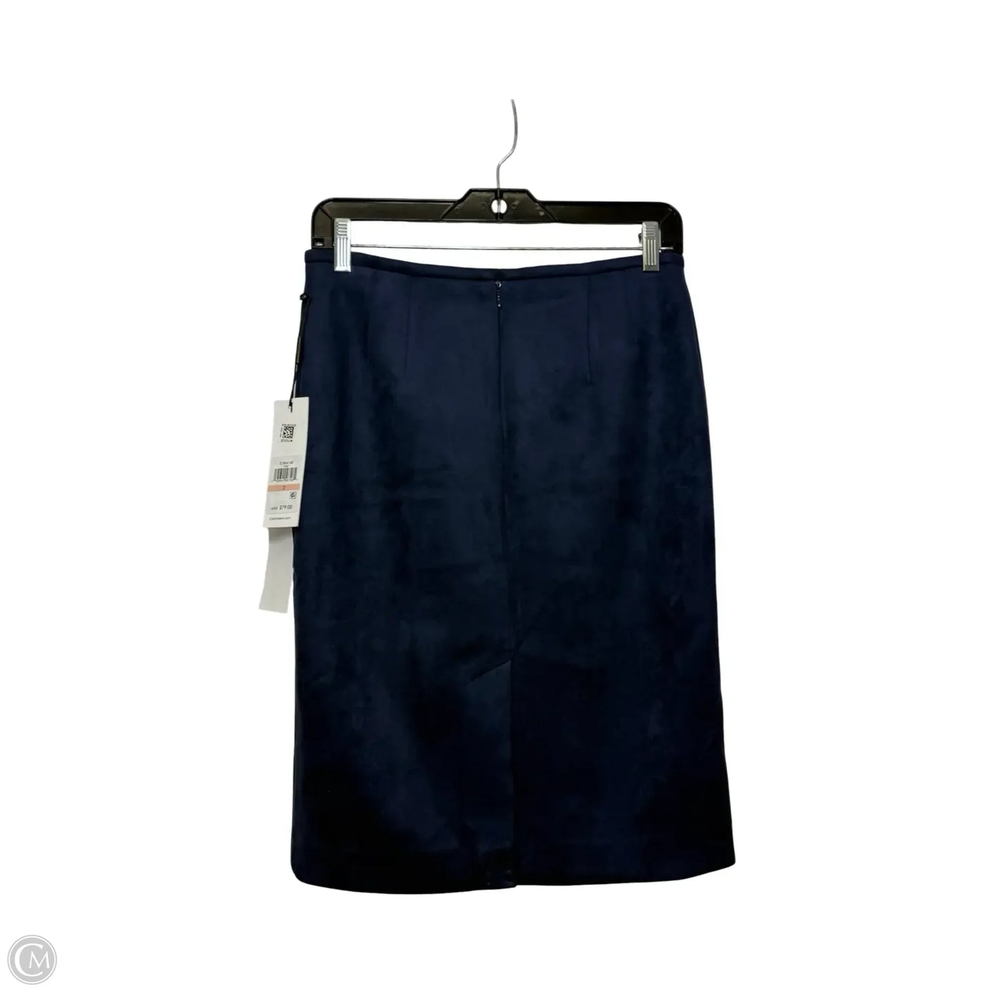 Skirt Mini & Short By Calvin Klein In Navy, Size: 2