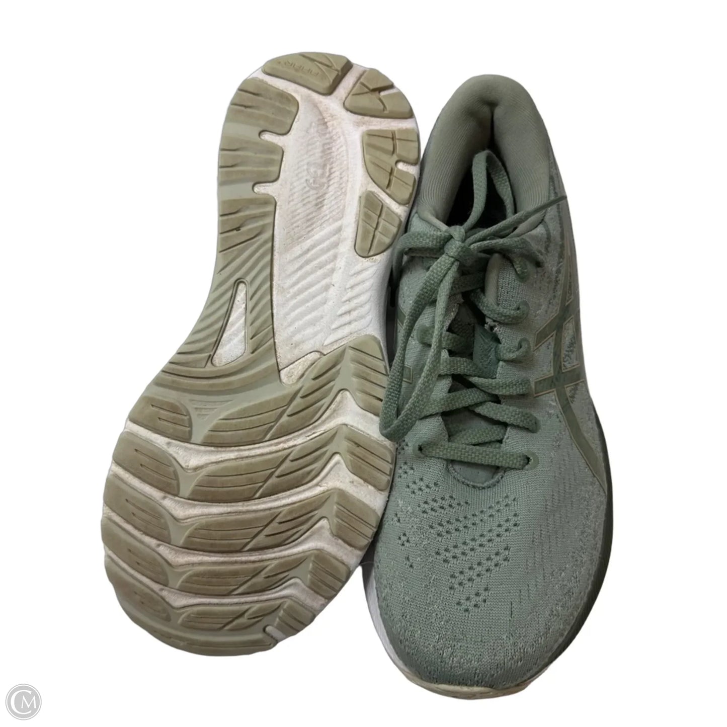 Shoes Athletic By Asics In Green, Size: 9.5