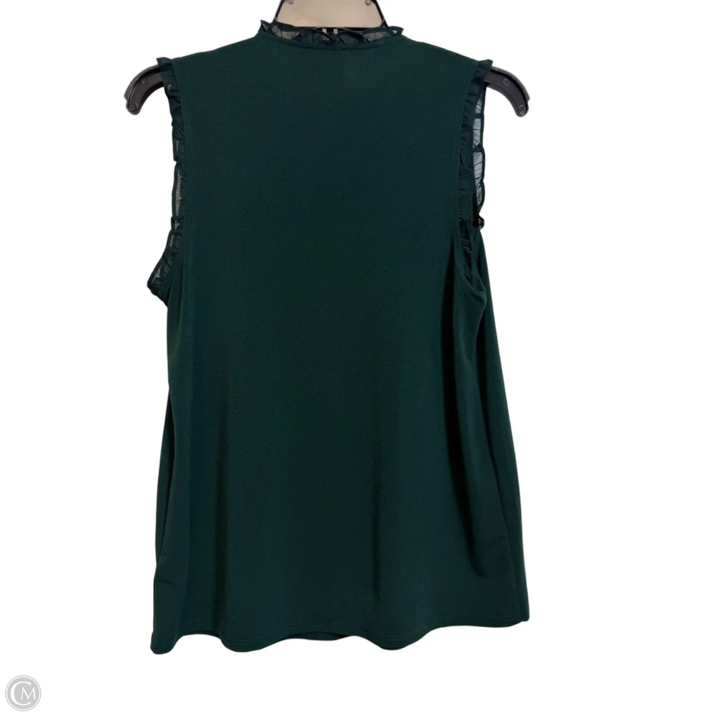 Top Sleeveless By Express In Green, Size: S