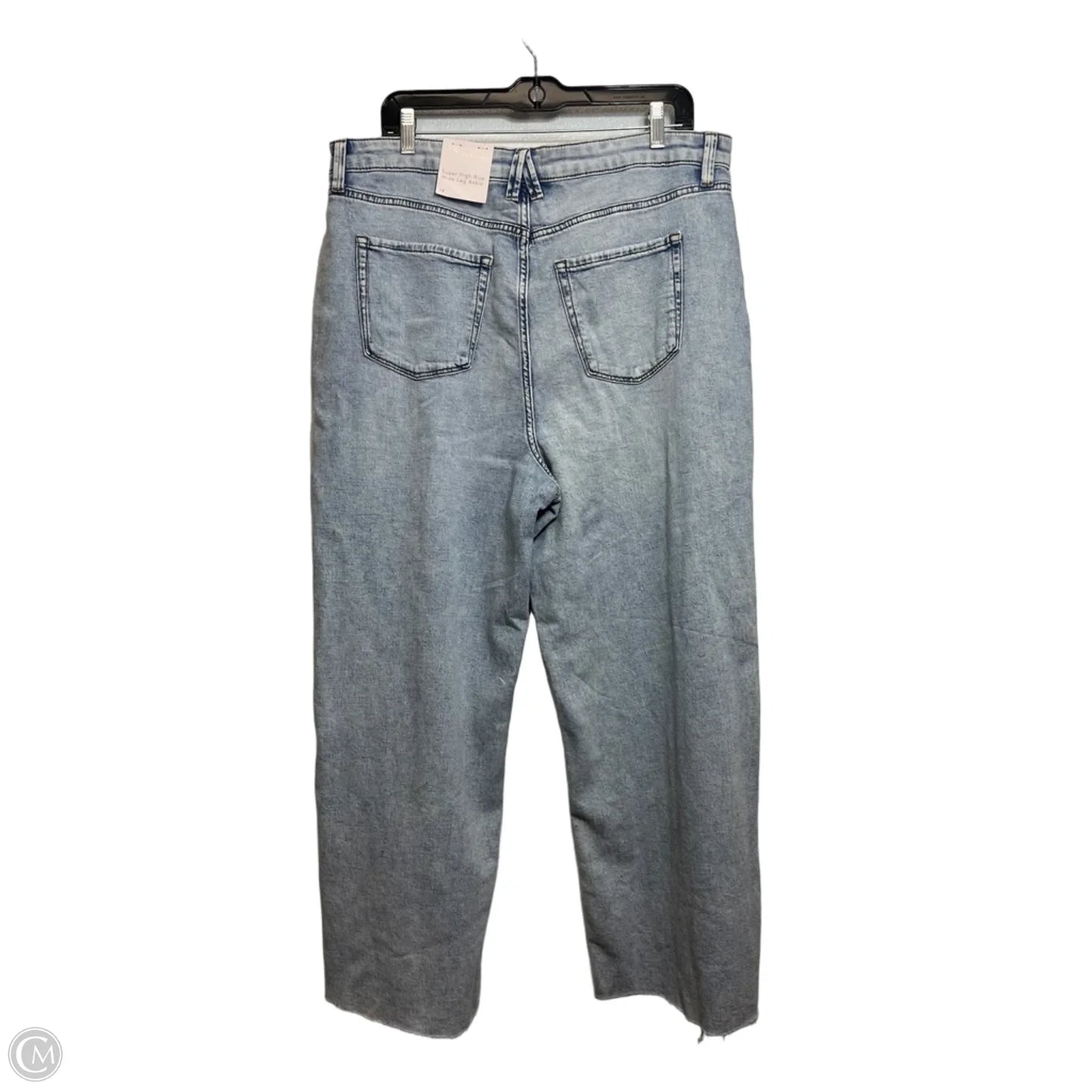 Jeans Wide Leg By Lc Lauren Conrad In Blue Denim, Size: 16