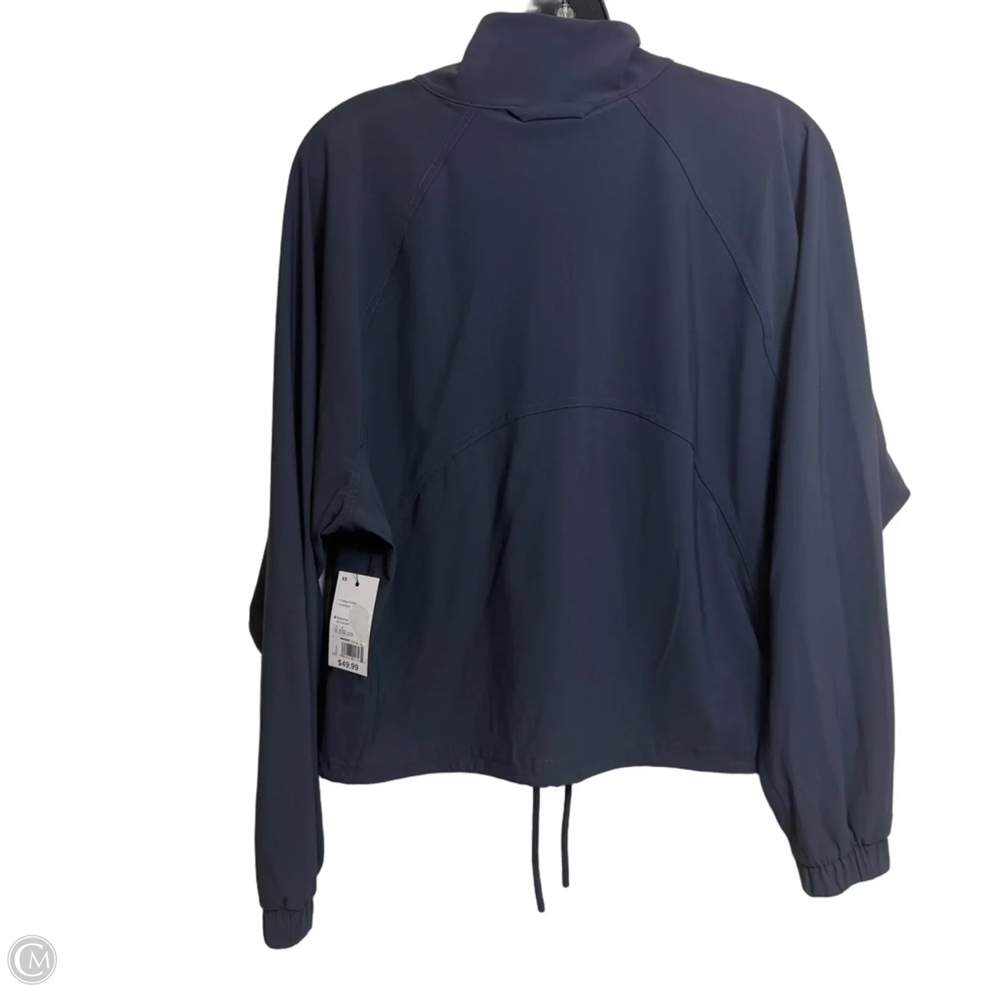 Athletic Jacket By Flx In Navy, Size: Xs