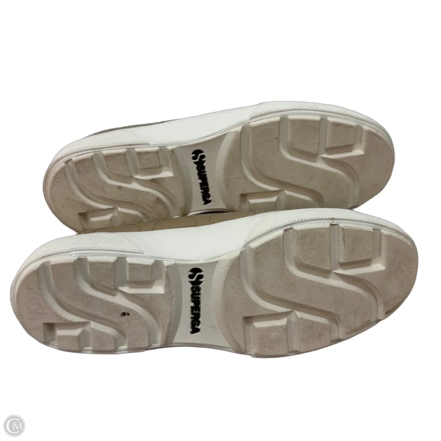 Shoes Athletic By Superga In Beige, Size: 7.5
