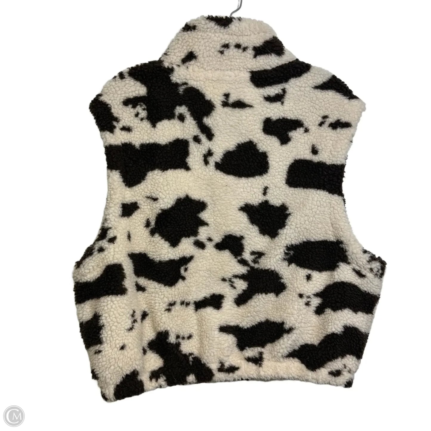 Vest Sweater By Emory Park In Animal Print, Size: L